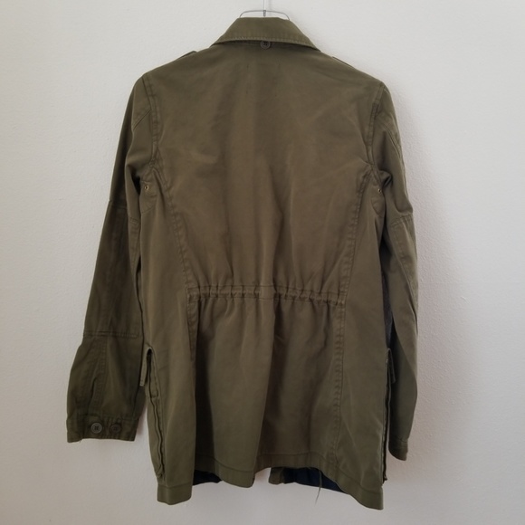 ZARA army green Utility Jacket - Picture 7 of 8